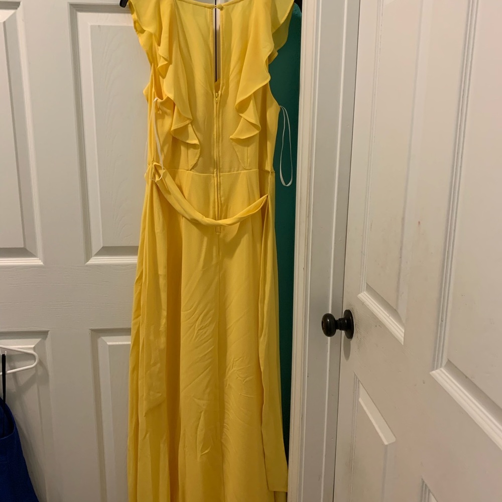 Yellow dress